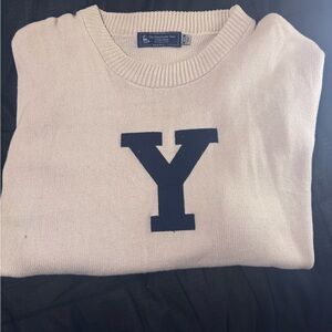 Unique Yale Varsity Athletic Letter Sweater Size 2XL Pristine Condition